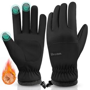 NWOT ihuan Waterproof Windproof Cold Weather Gloves, Size XS